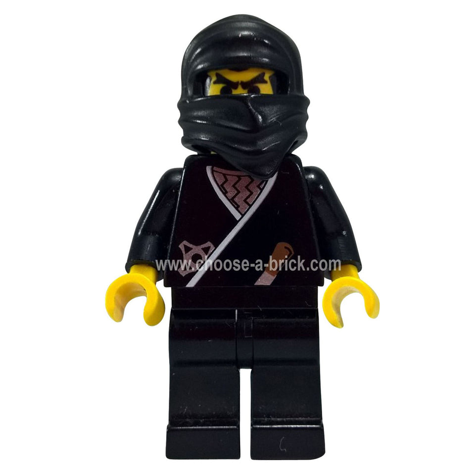 LEGO Minifigura Ninja - Negro - MPN cas048 - cas048, primera vista.