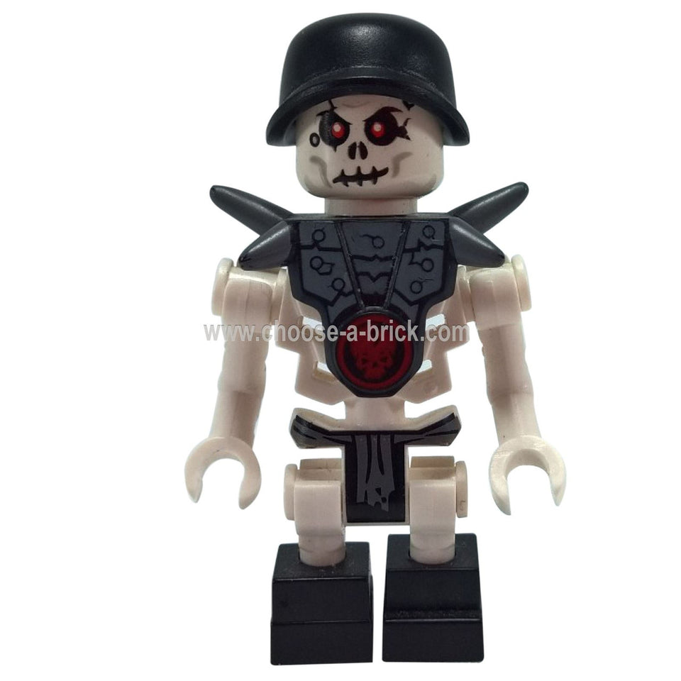 LEGO Minifigure Chopov - avec armure et casque - njo005 - accent sur l'armure