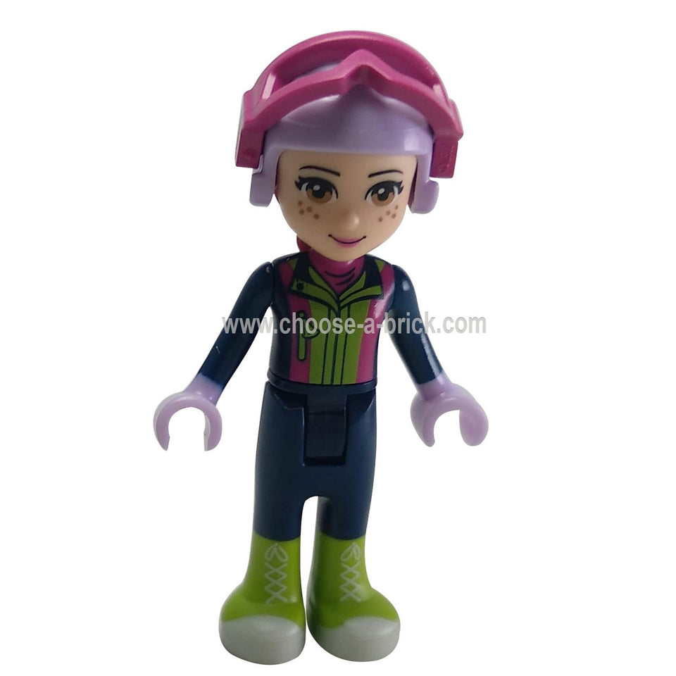 Amies Mia, Casque, Lunettes - LEGO Minifigure Amies