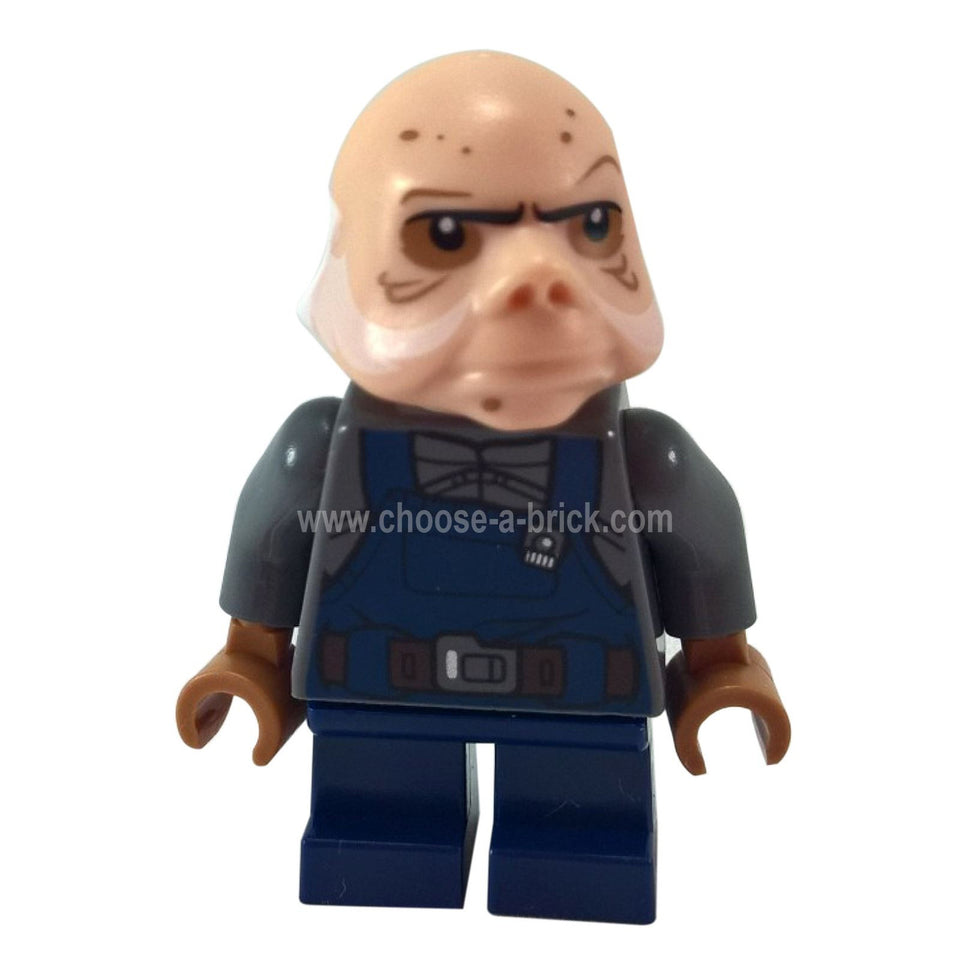 LEGO Minifigura Ugnaught 75137 - sw0710new, primera vista.