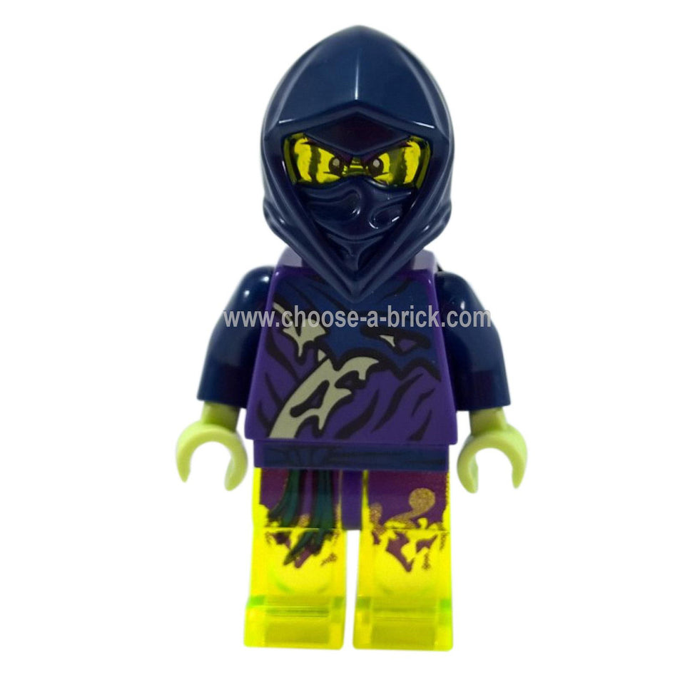 LEGO Minifigurka - Duchovní ninja Hackler - Pouzdro (70734)