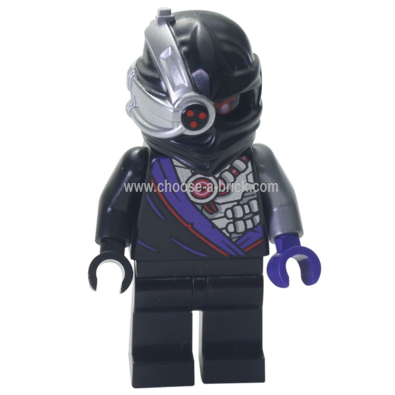 LEGO ميني فيغور نينجاغو - محارب نيندرويد، رأس من جانب واحد - إرث