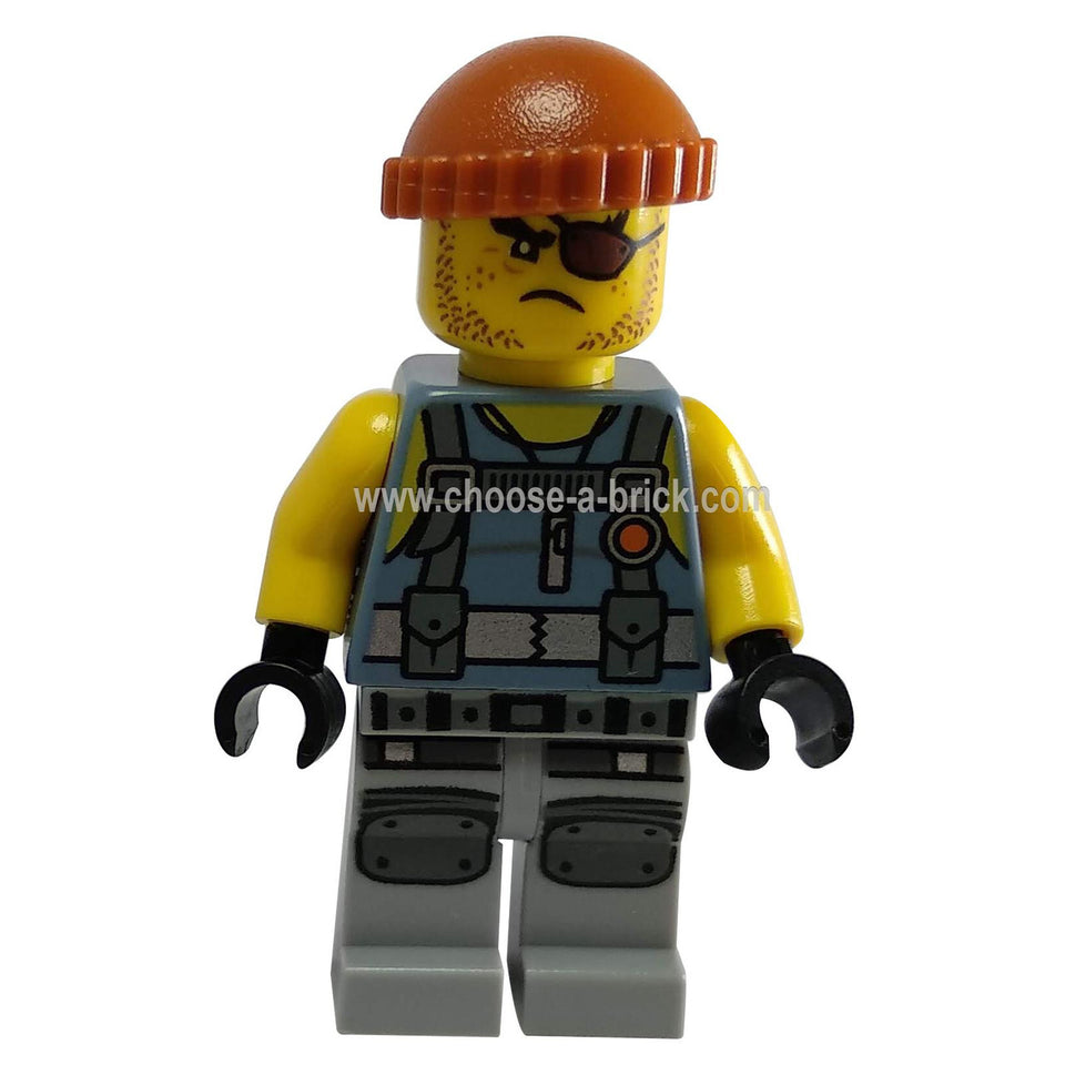 Shark Army Thug linne - LEGO Minifigur Ninjago