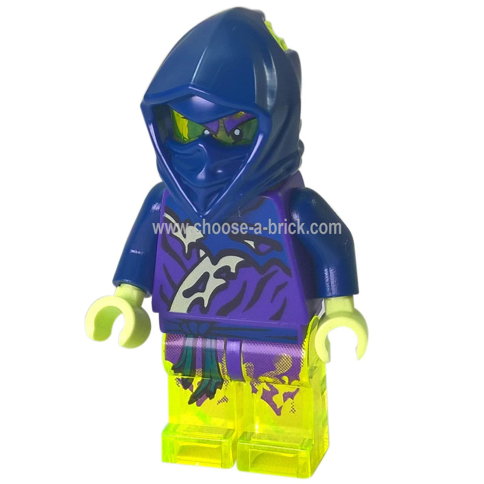 LEGO Minifigurka - Duchovní ninja Attila - Bez pouzdra (70735)