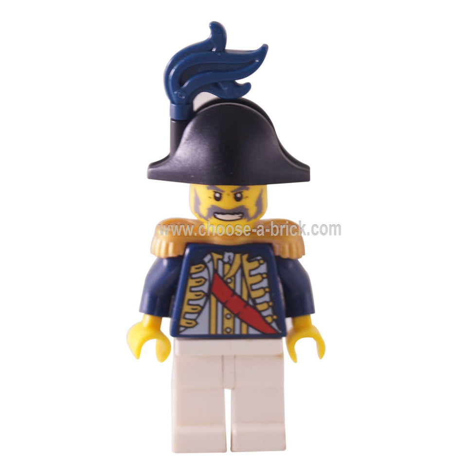 Prajurit Imperial II - Gabenor, Biru Gelap Plume - LEGO Minifigure Lanun