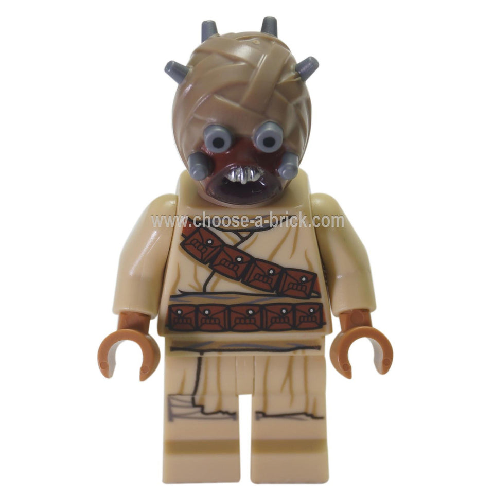 LEGO - Tusken Raider - Kopfstacheln, diagonaler Gürtel