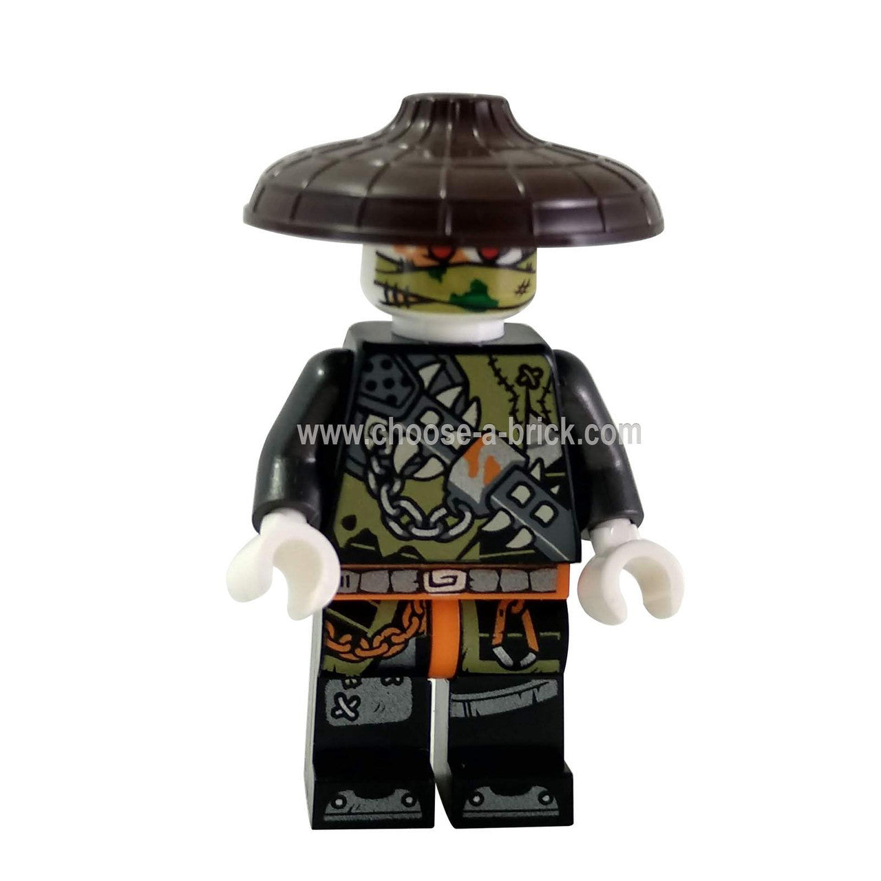 Cazador de dragones - sombrero marrón oscuro - LEGO Minifigura Ninjago