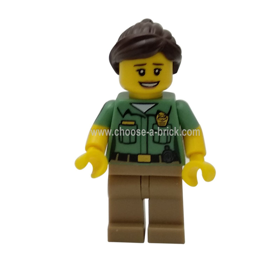 LEGO 미니피규어 동물 관리 - 정면 보기.