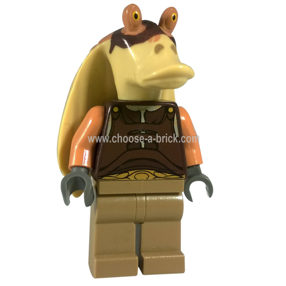 piloto de droide de batalla con torso azul y insignia beige