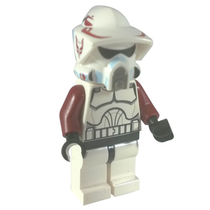 LEGO® Star Wars ARF Trooper minifigure sw0378 with scout helmet - side