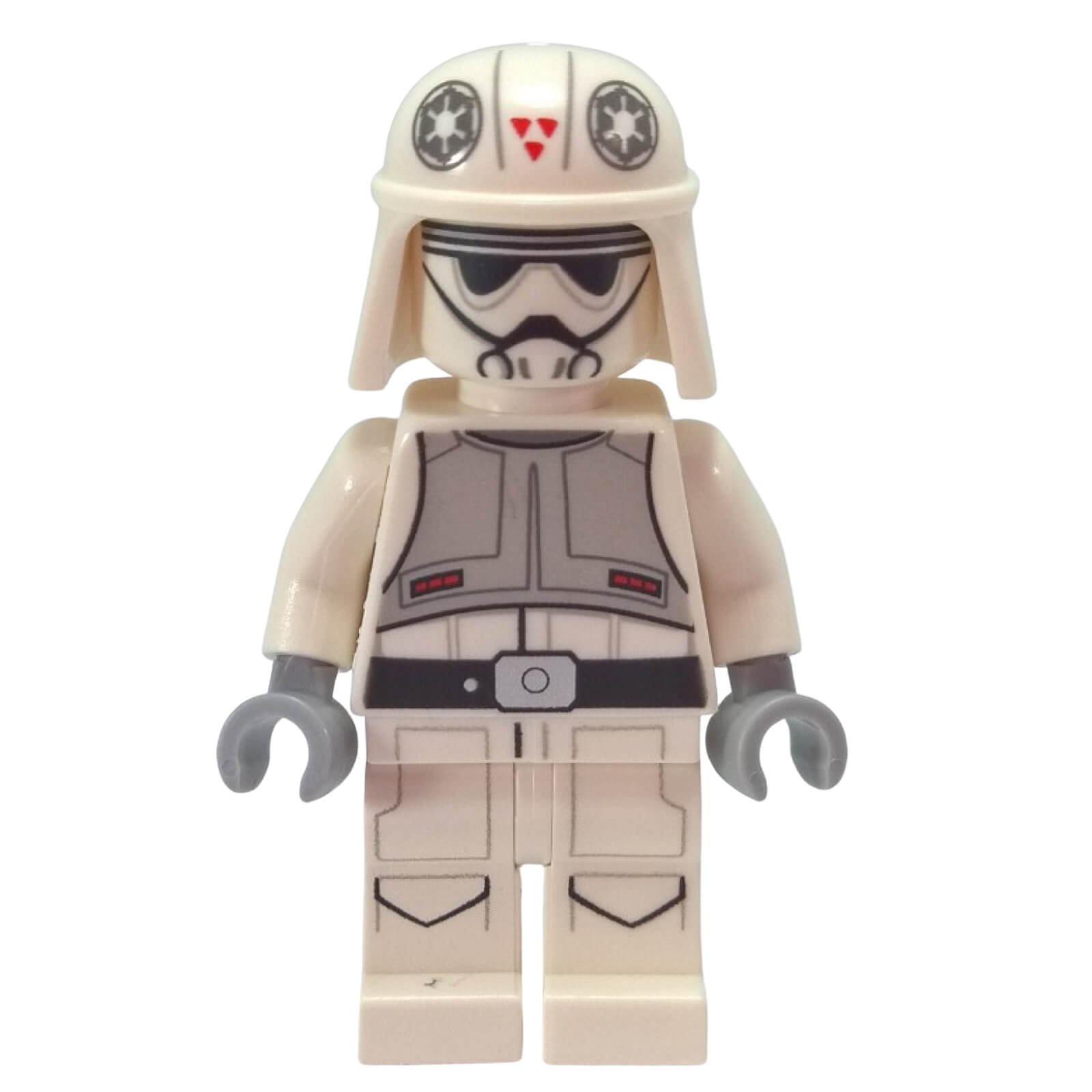 AT-DP Pilot LEGO Star Wars minifigure sw0624 helmet and torso detail
