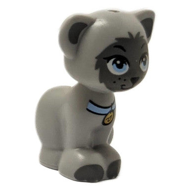 Sitting Cat Light Bluish Gray 11602pb13