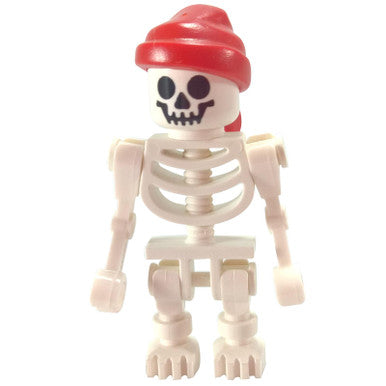 Skeleton with Standard Skull and Red Bandana