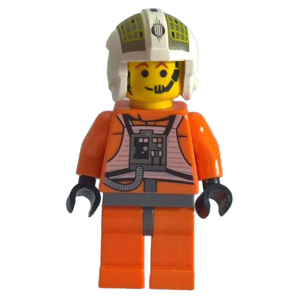 Piloto Rebelde Y-wing (Jon "Dutch" Vander, Líder Gold) - Amarillo Cabeza, Gris Oscuro Caderas