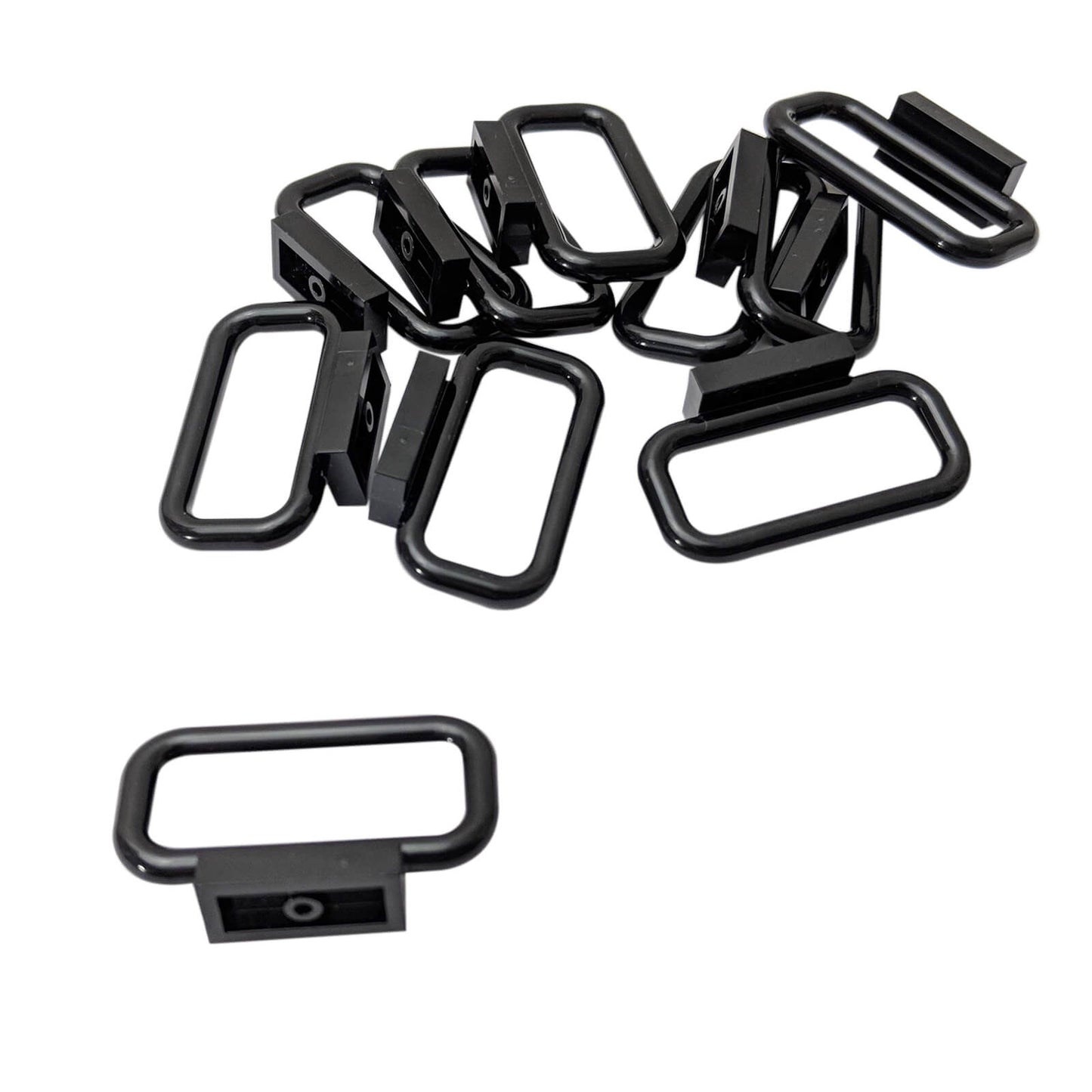 LEGO® Bar 1 x 4 x 2 part 6187 rectangular frame element in black