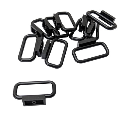 LEGO® Bar 1 x 4 x 2 part 6187 rectangular frame element in black