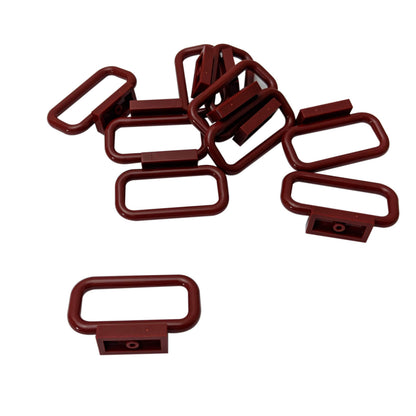 LEGO® Bar 1 x 4 x 2 part 6187 rectangular frame element in dark red