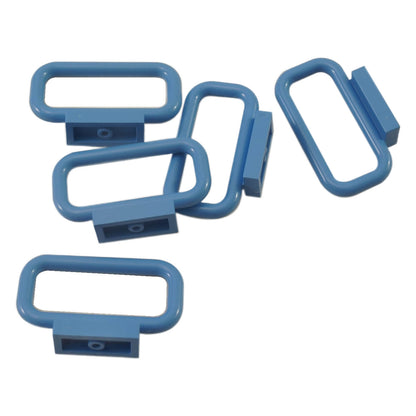 LEGO® Bar 1 x 4 x 2 part 6187 rectangular frame element in medium blue