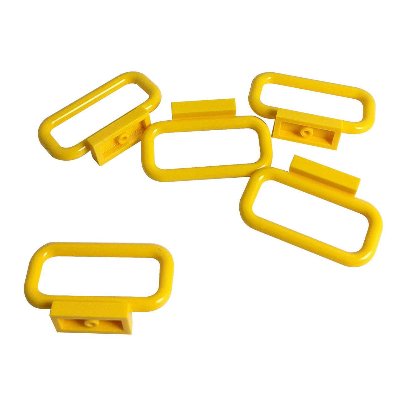 LEGO® Bar 1 x 4 x 2 part 6187 rectangular frame element in yellow