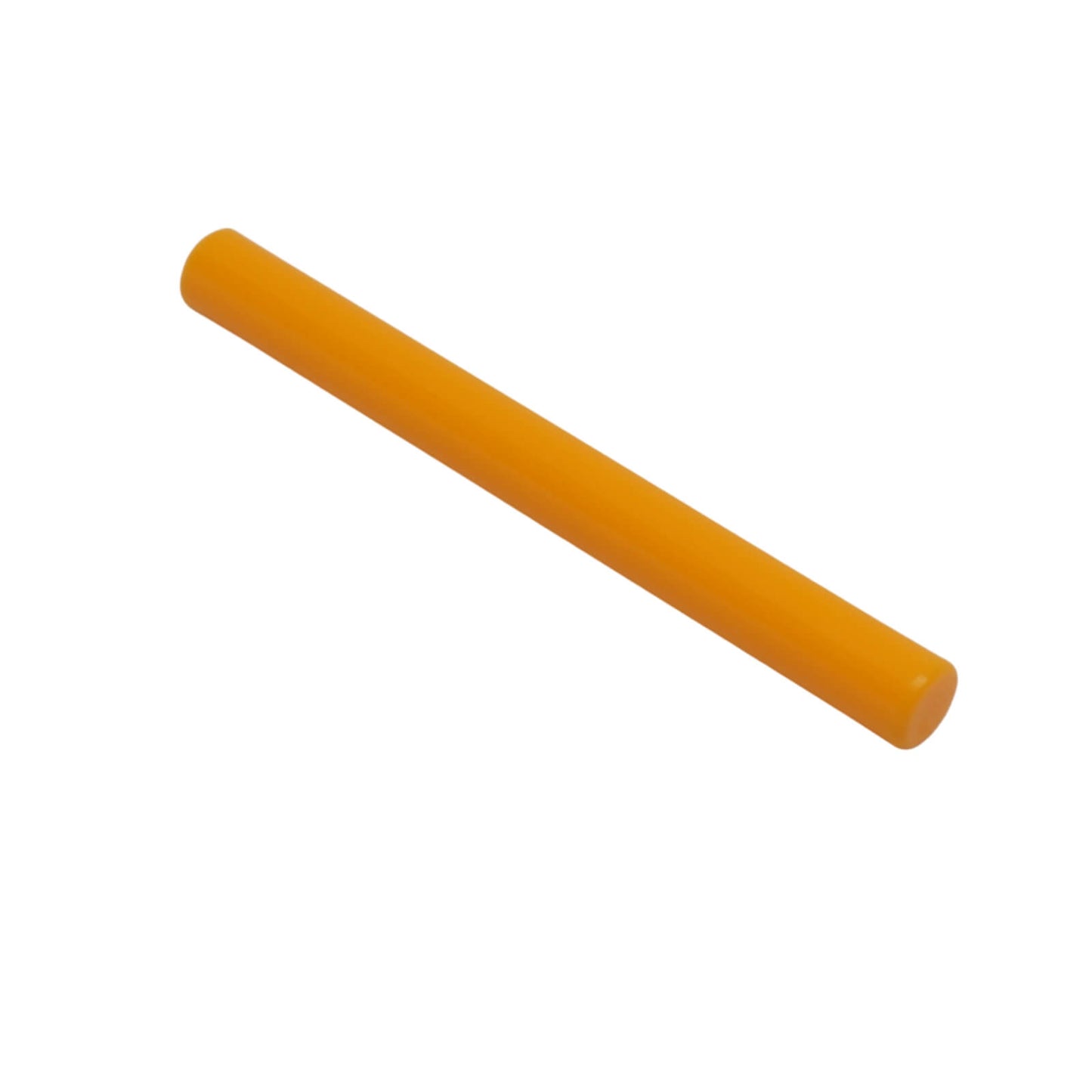 LEGO® Bar 4L cylindrical structural element (30374) in bright light orange.