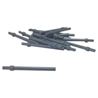 LEGO® Bar 6L with Stop Ring part 63965 in dark bluish gray