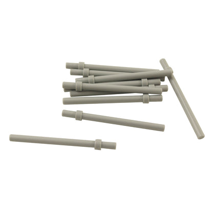 LEGO® Bar 6L with Stop Ring part 63965 in light bluish gray