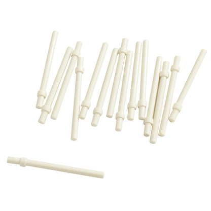 LEGO® Bar 6L with Stop Ring part 63965 in white