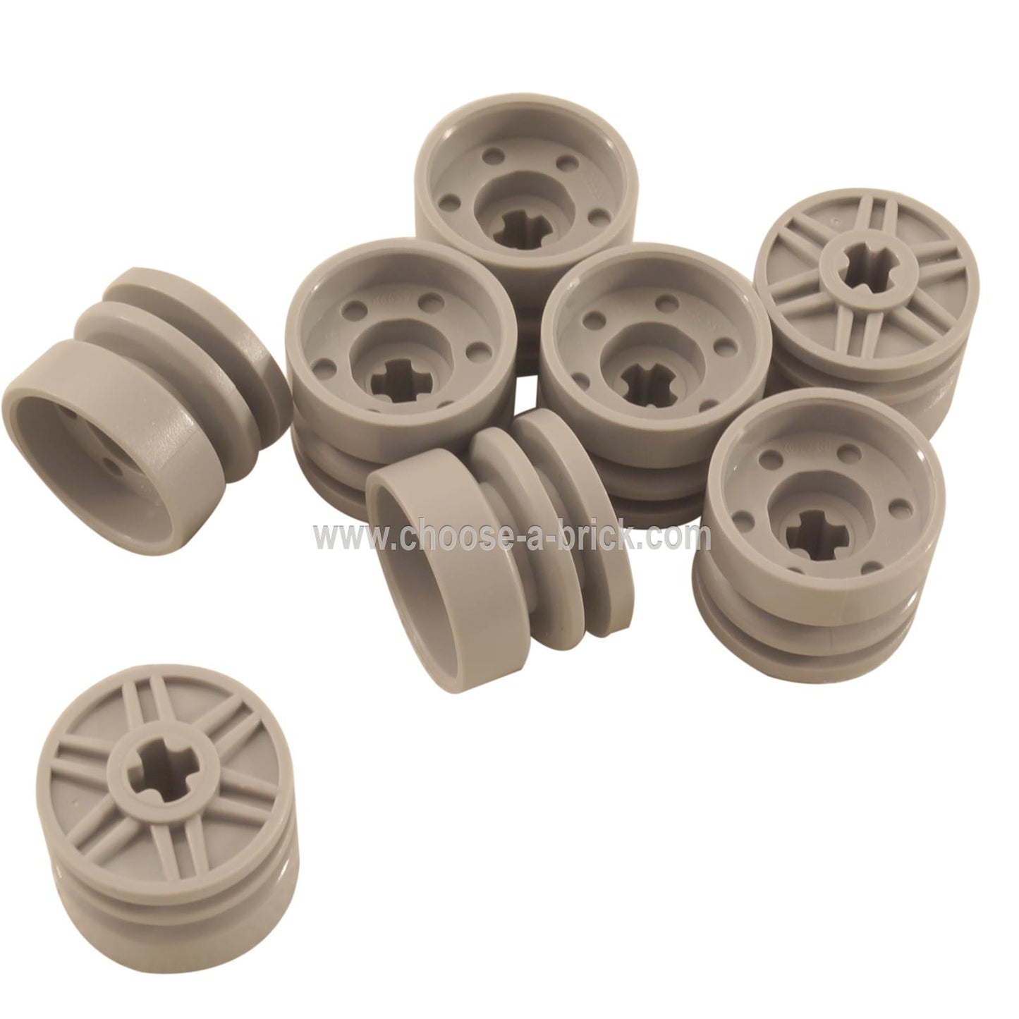 Rueda 18mm x 14mm 55982 con orificio para eje