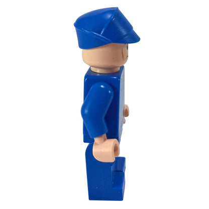 LEGO Bespin Guard minifigure gold trim jacket blue uniform sw0611, side profile