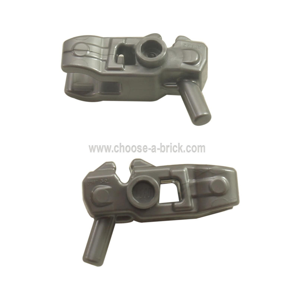 Minifig, Arma Pistola, Mini Blaster / Tirador para Flechas de Barra 
