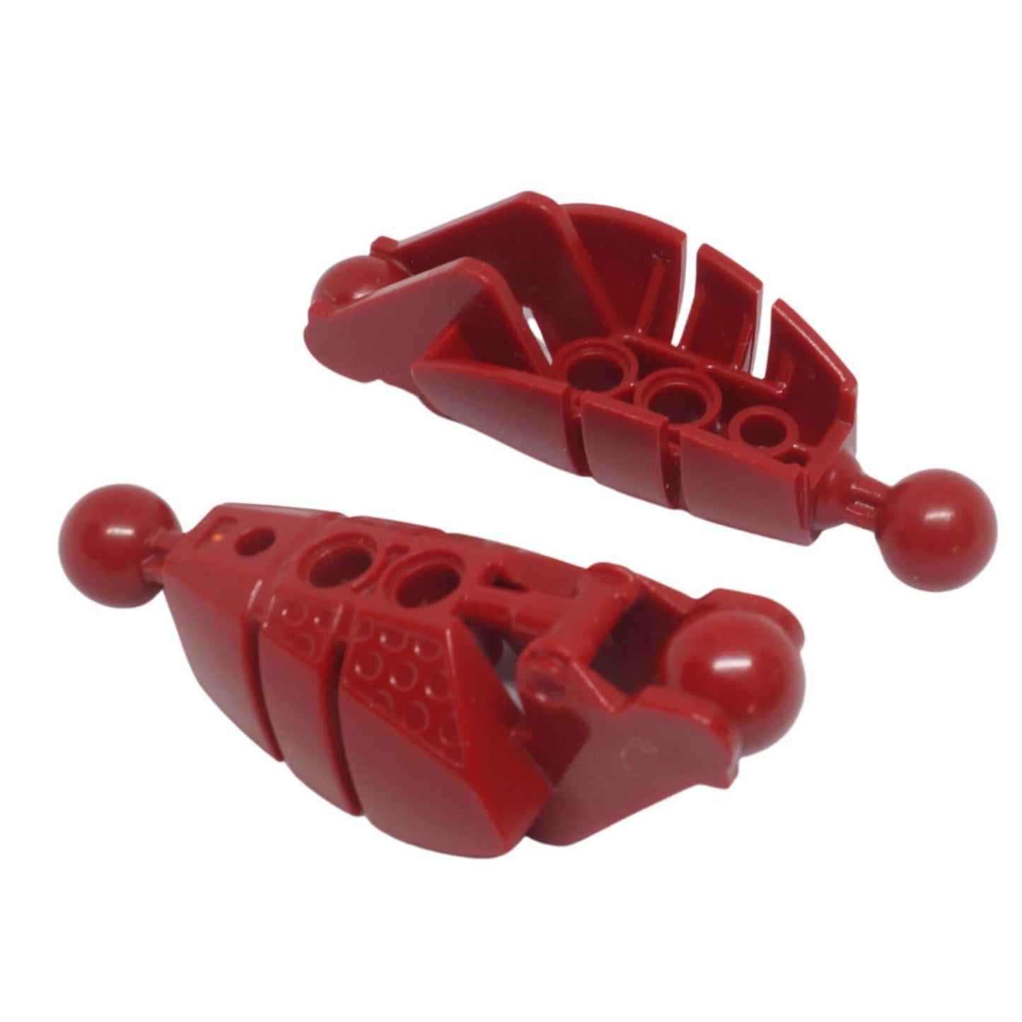 Dark Red LEGO® BIONICLE Piraka Leg Lower Section with 2 Ball Joints part 53574