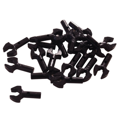 Black bar 1L with clip mechanical claw (48729b) for gripping parts, tools, and small build attachments
