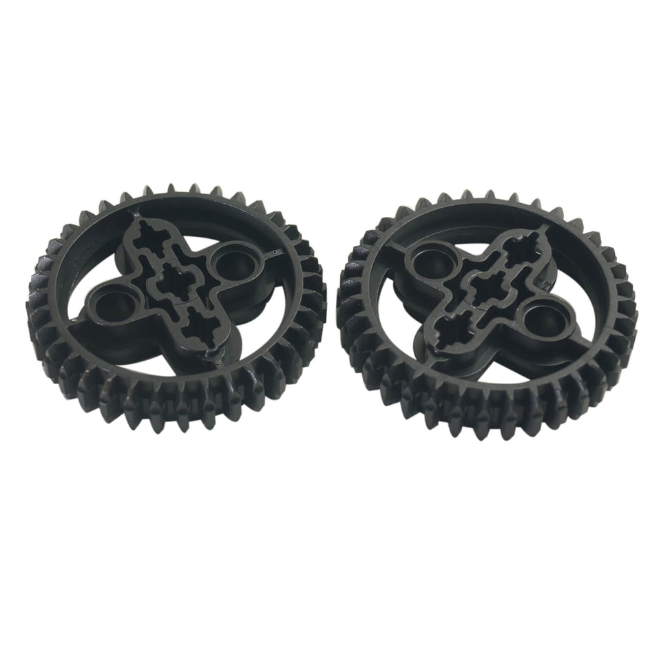 Black LEGO® Technic 36 Tooth Double Bevel Gear Part 32498
