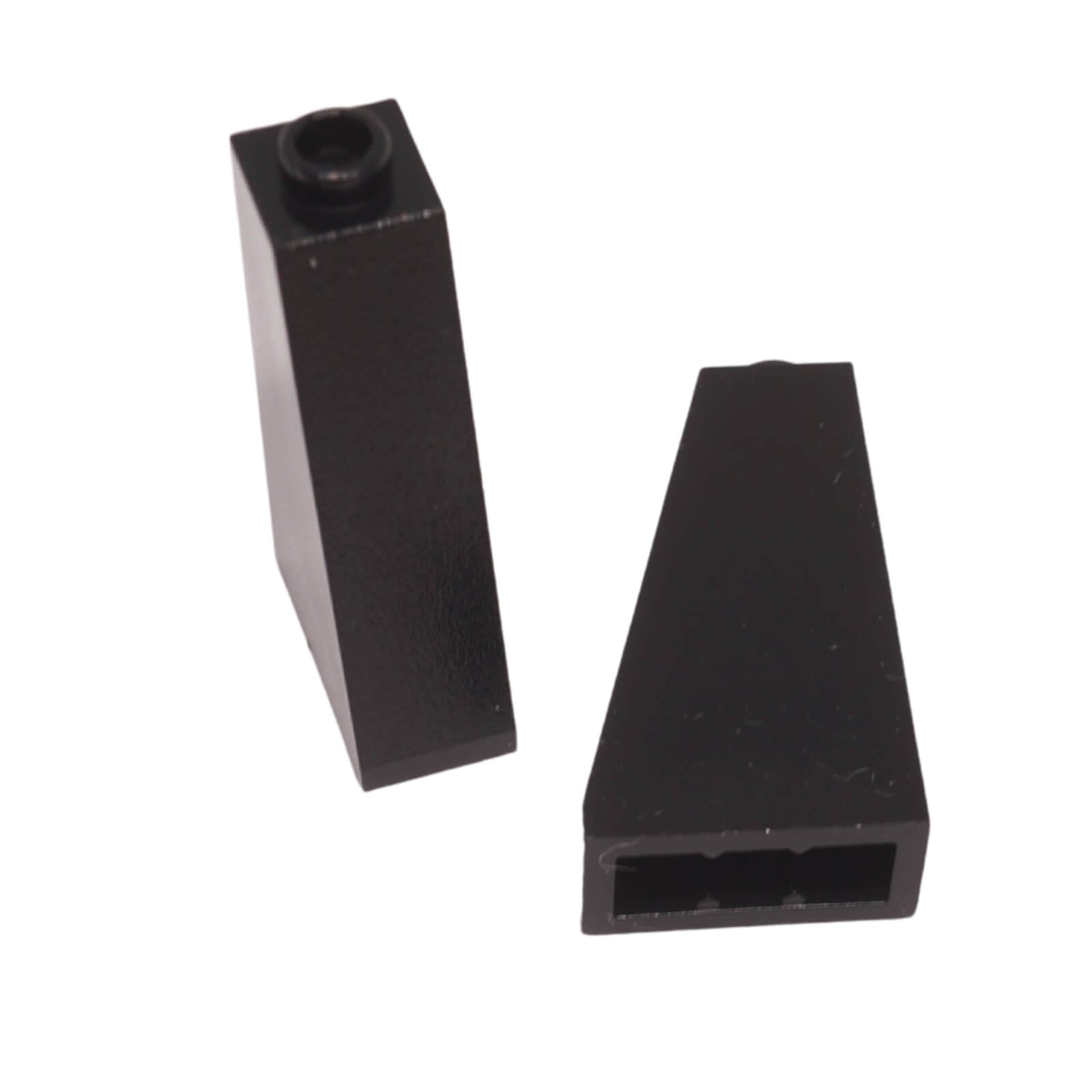 Nero Slope 75 2 x 1 x 3 perno cavo (4460b) per modellatura angolata, supporti e dettagli inclinati compatti
