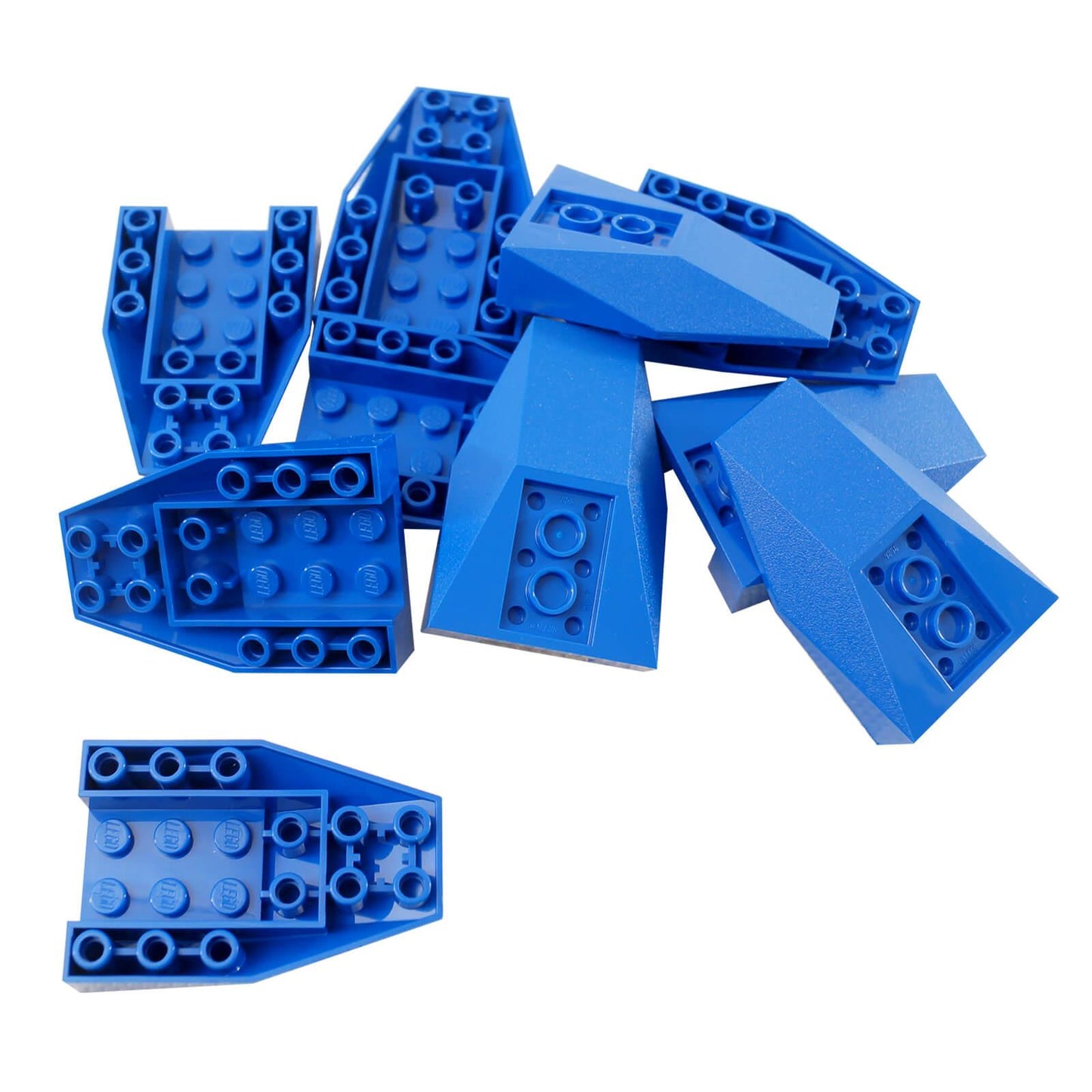 Azul Wedge 6 x 4 triple invertido (4856b) gris claro azulado para dar forma angular, partes inferiores y construcciones robustas

