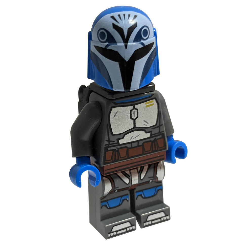 LEGO Bo-Katan Kryze、藍色、頭盔與盔甲、正面
