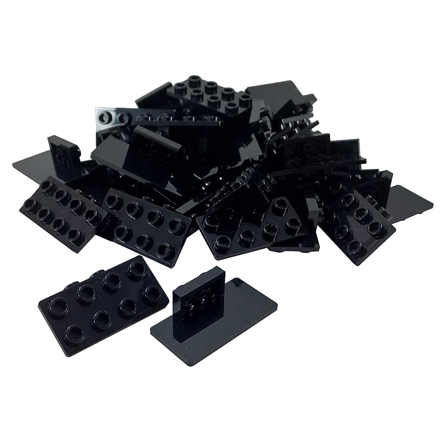 LEGO bracket 1 x 2 - 2 x 4 black 93274
