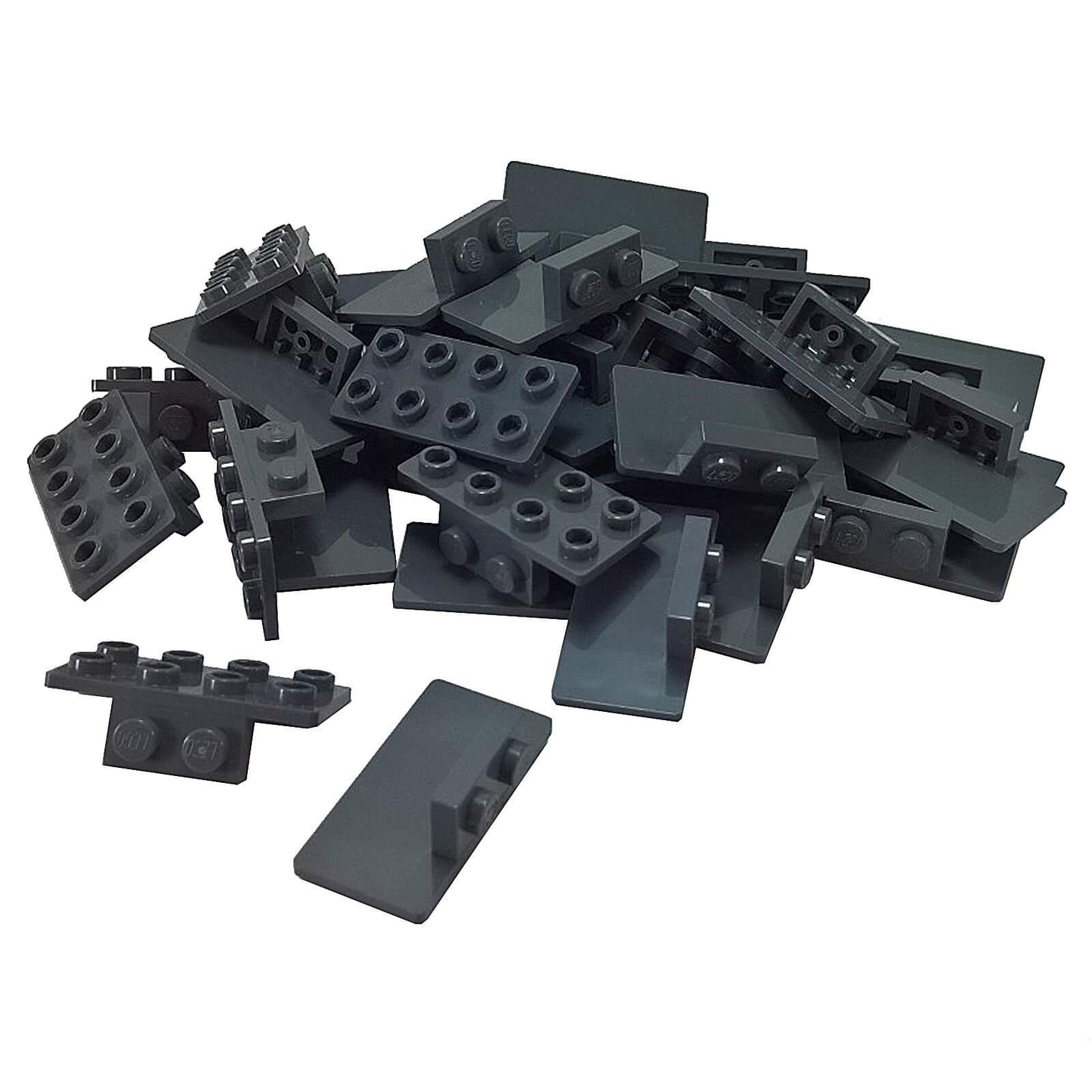 LEGO bracket 1 x 2 - 2 x 4 dark bluish gray 93274
