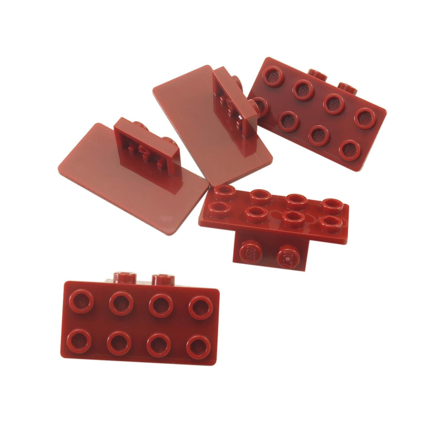 LEGO bracket 1 x 2 - 2 x 4 dark red 93274
