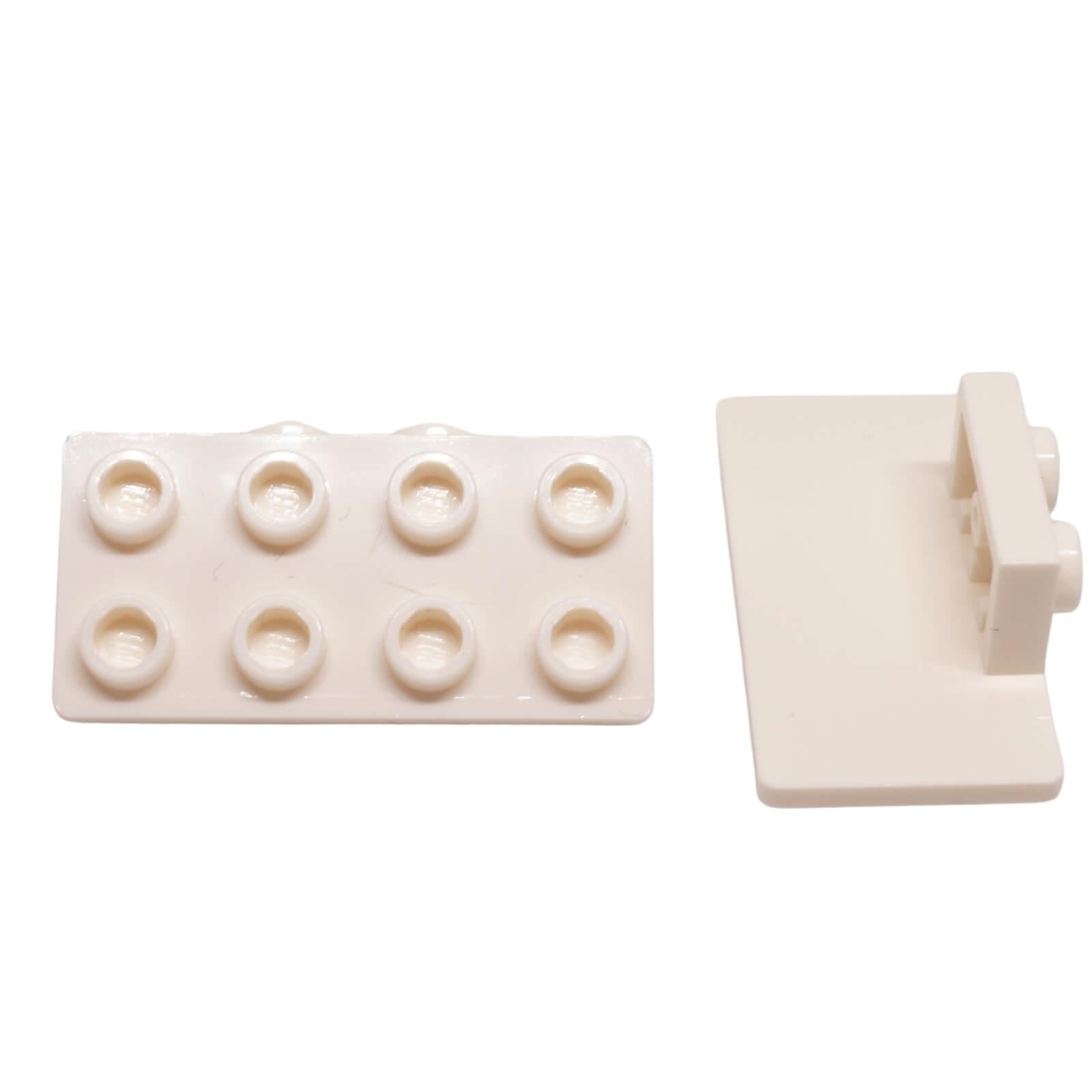 LEGO bracket 1 x 2 - 2 x 4 white 93274
