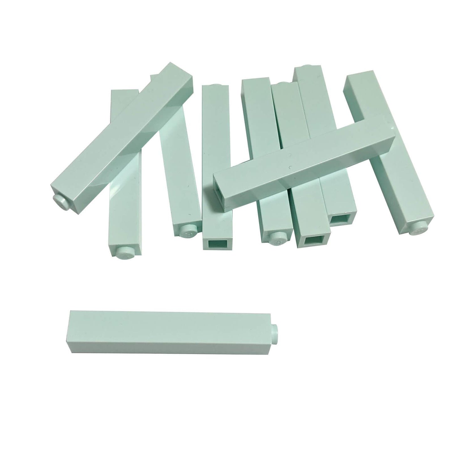 LEGO® 1 x 1 x 5 tiili kiinteällä nupilla 2453b vaaleassa akvassa, korkea pystysuora rakennusosa
