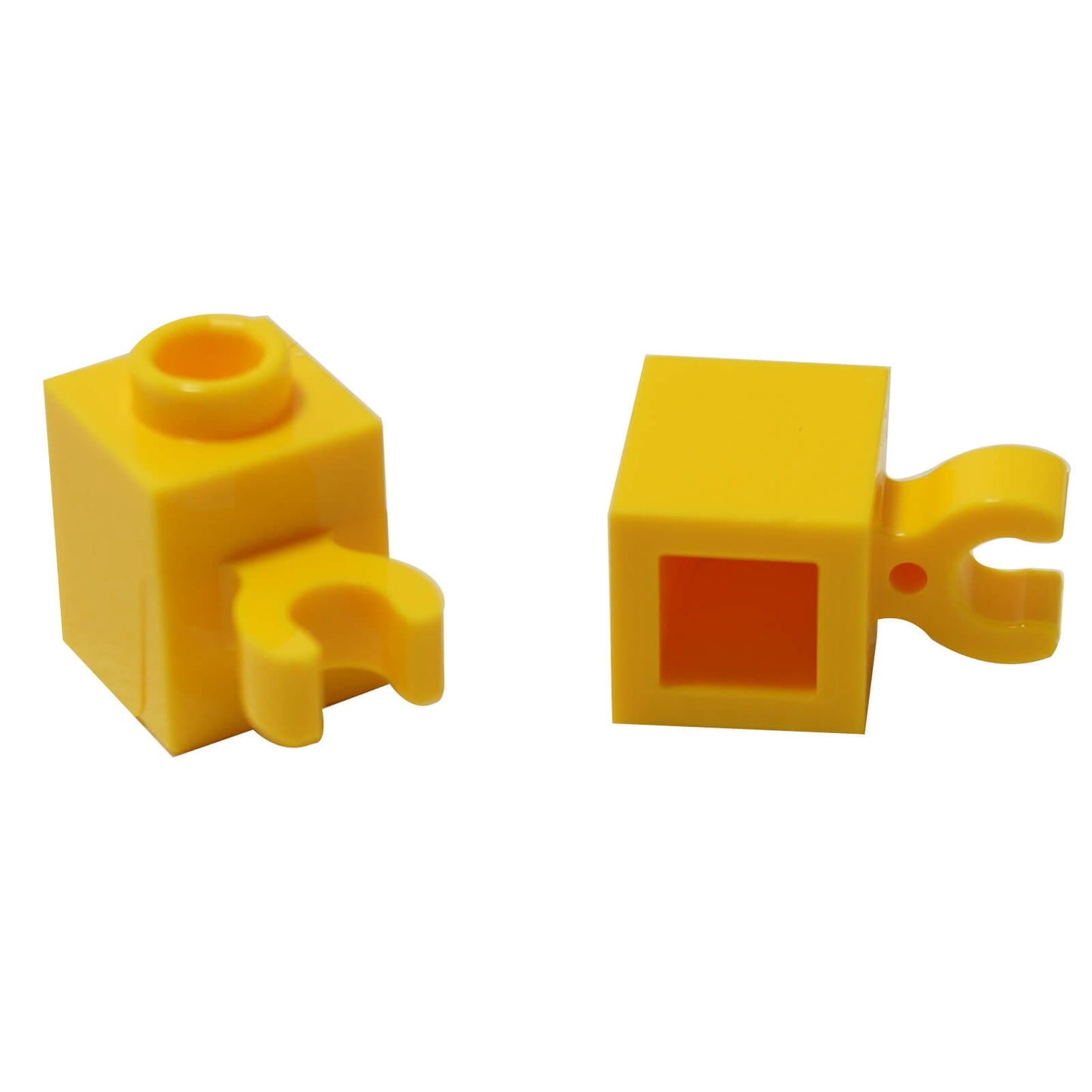LEGO modified 1x1 brick with vertical clip 60475 yellow