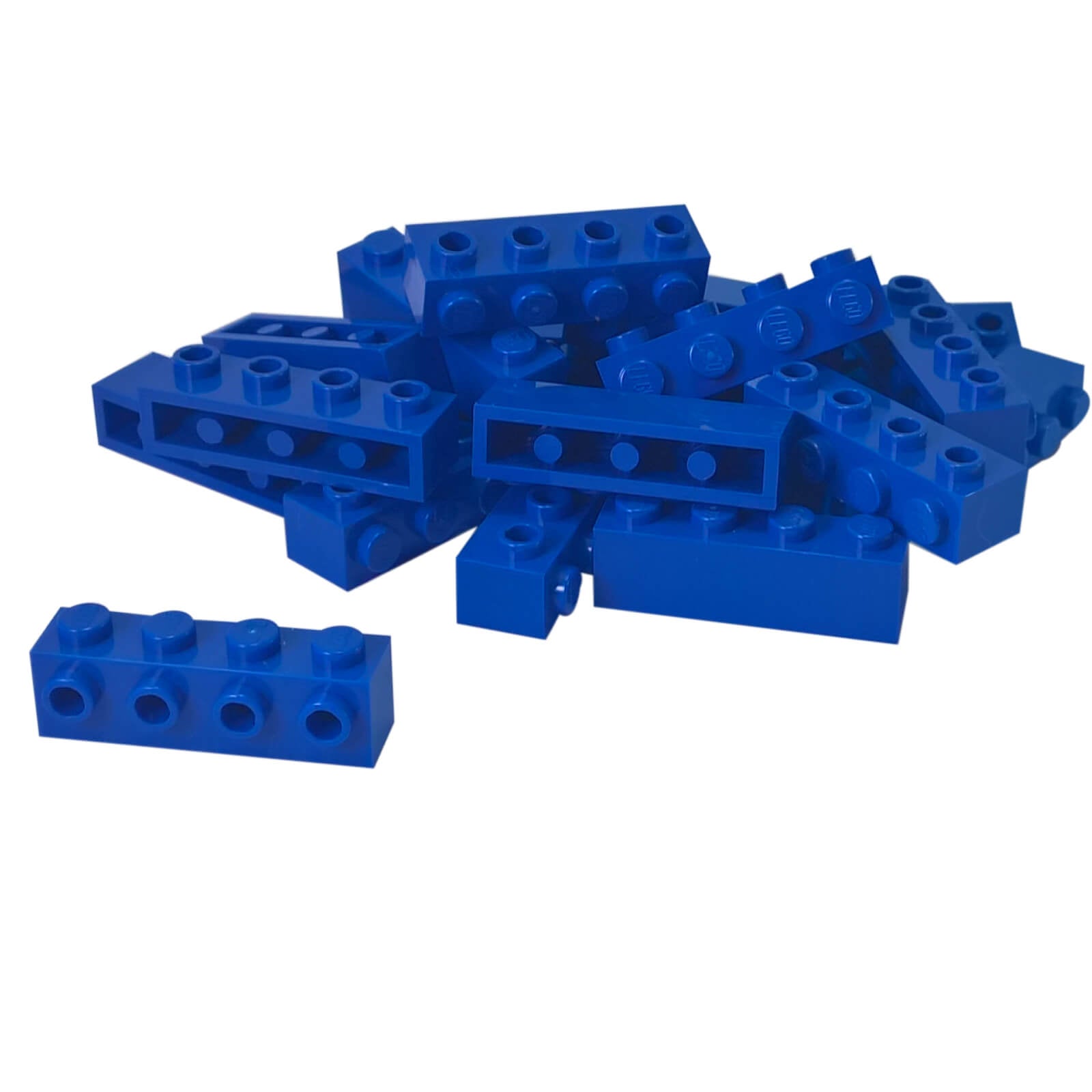 LEGO® Brick Modified 1 x 4 with Studs on Side 30414 blue