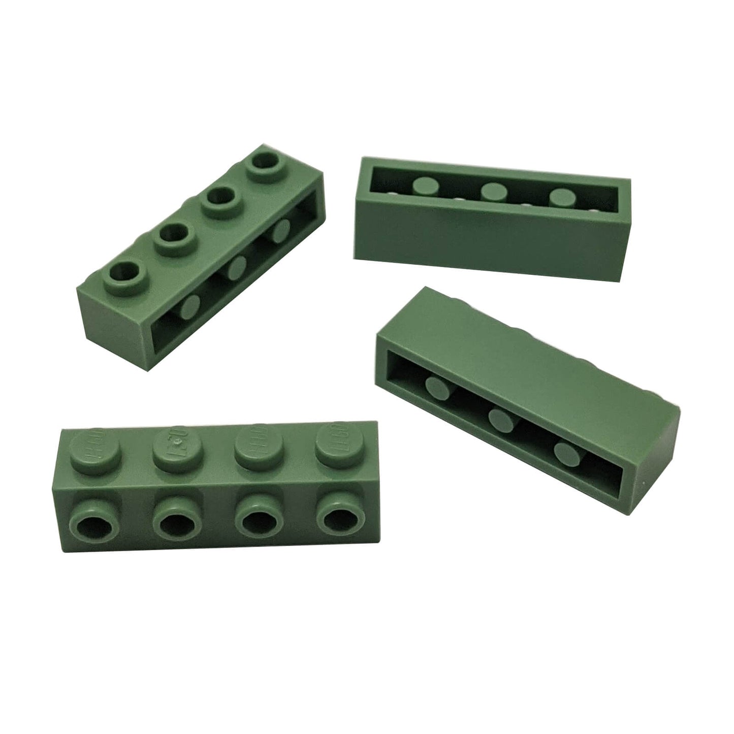 LEGO® Brick Modified 1 x 4 with Studs on Side 30414 sand green
