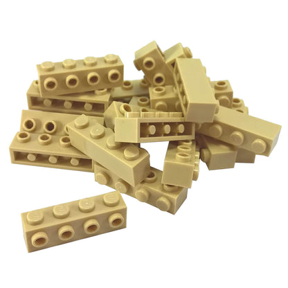 LEGO® Brick Modified 1 x 4 with Studs on Side 30414 tan