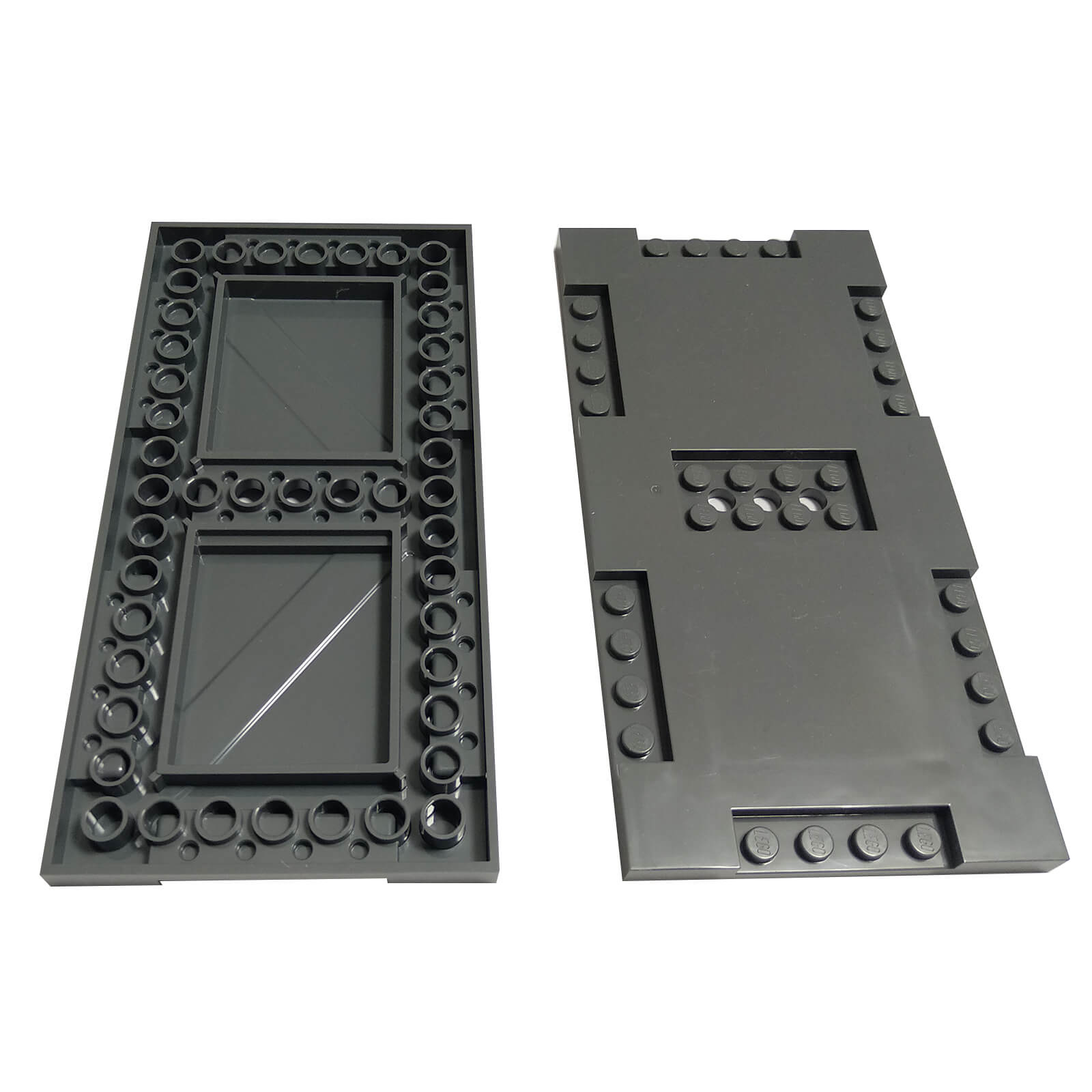 LEGO® Modified Brick 8 x 16 x 2/3 with 1 x 4 and 2 x 4 indentations part 71772