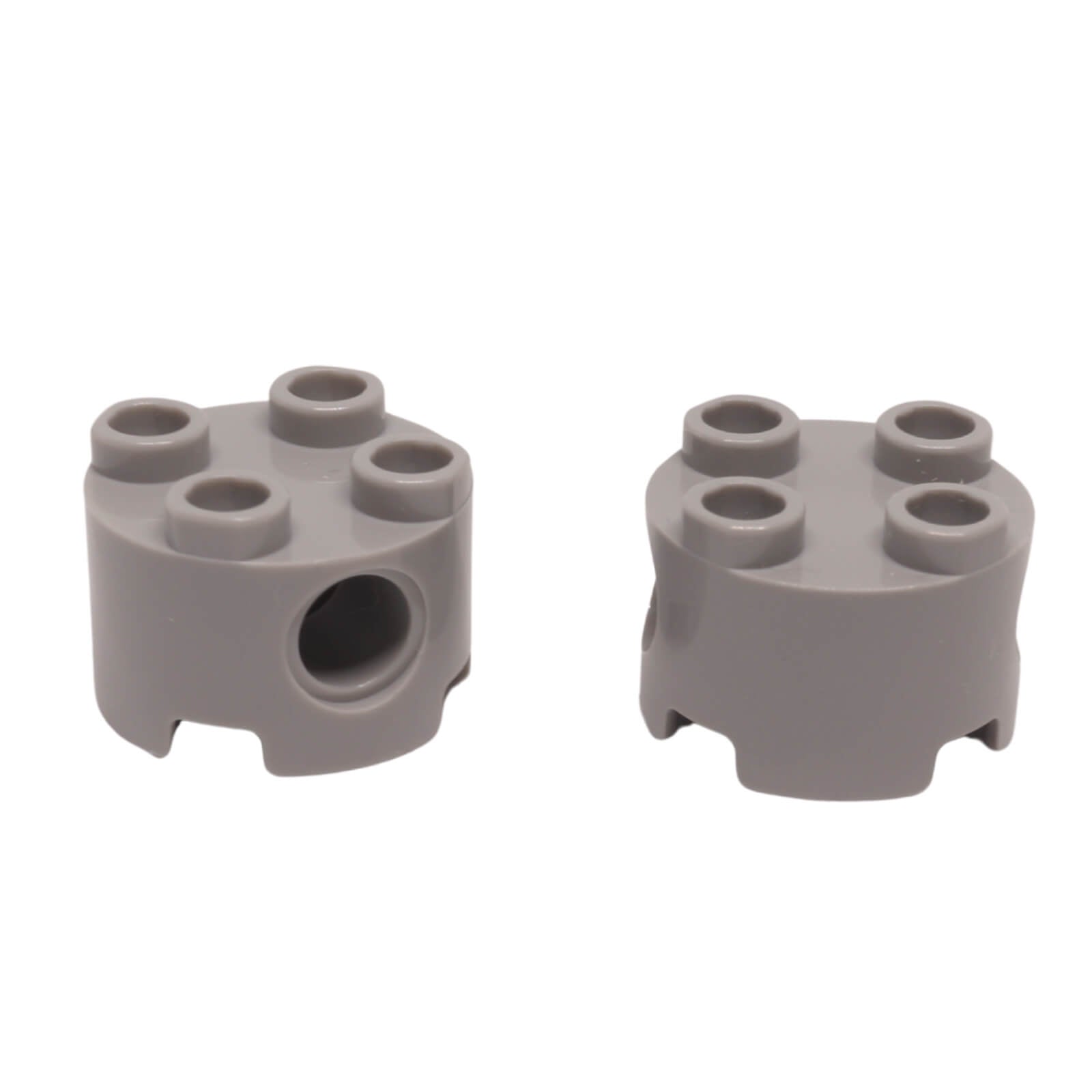 LEGO® Brick Round 2 x 2 with Pin Holes 17485 light bluish gray