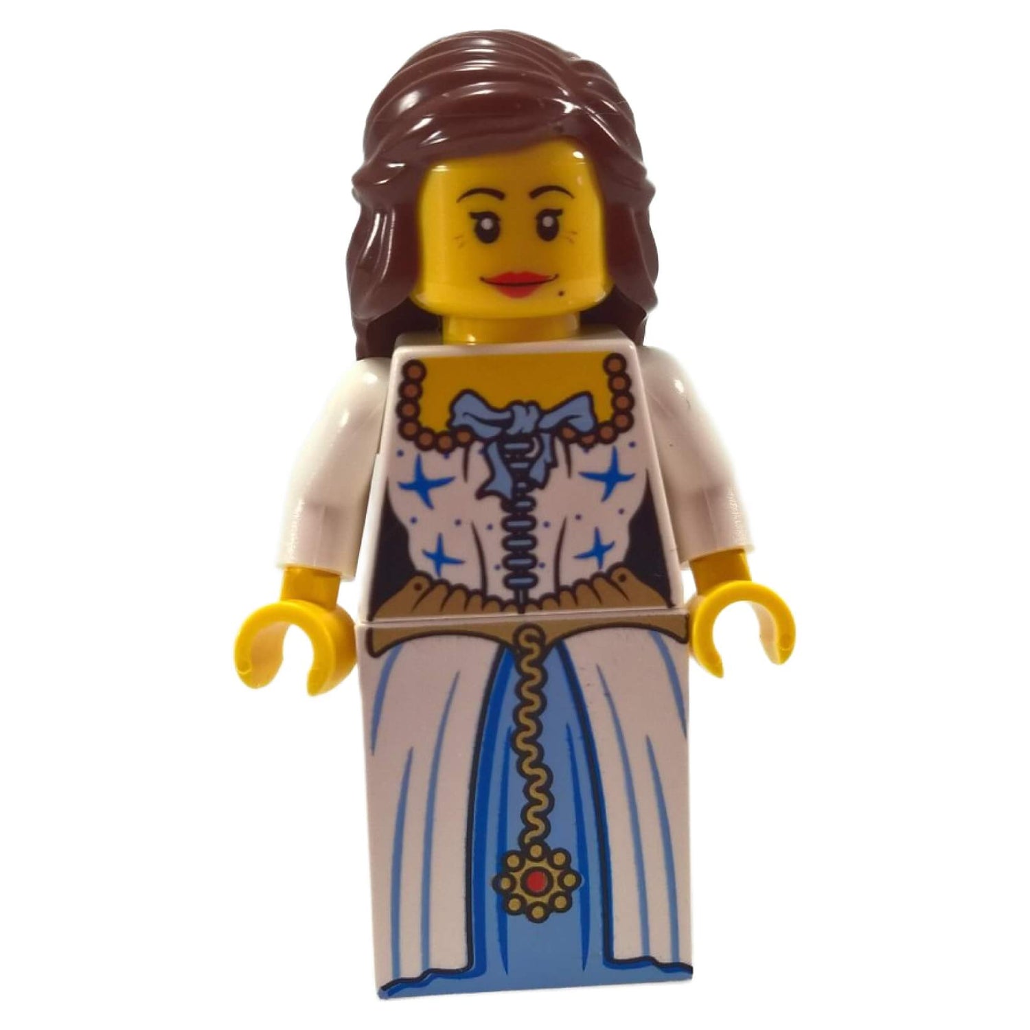 セット9349 Fairytale and Historic Minifiguresのブーケを持ったLEGOの花嫁のミニフィギュア (twn132)