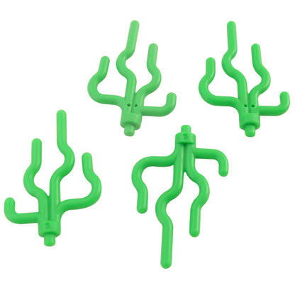 Bright green plant sea grass seaweed element for LEGO® underwater scenes, landscapes, and nature builds

