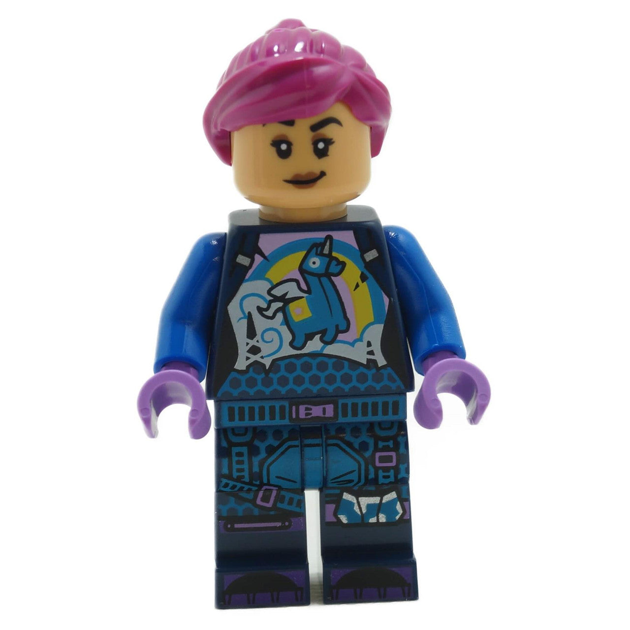 LEGO Fortnite Brite Bomber minifigure frtn008 pink hair 